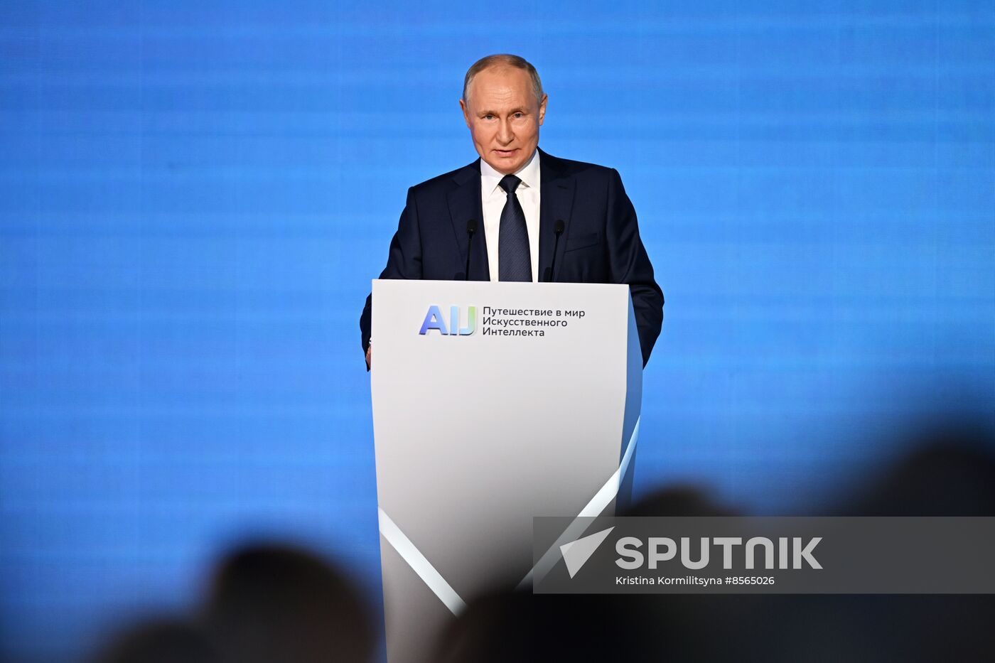 President of Russia Vladimir Putin visited AI Journey Conference