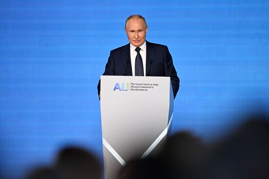 President of Russia Vladimir Putin visited AI Journey Conference