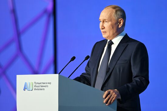 President of Russia Vladimir Putin visited AI Journey Conference