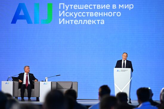 President of Russia Vladimir Putin visited AI Journey Conference