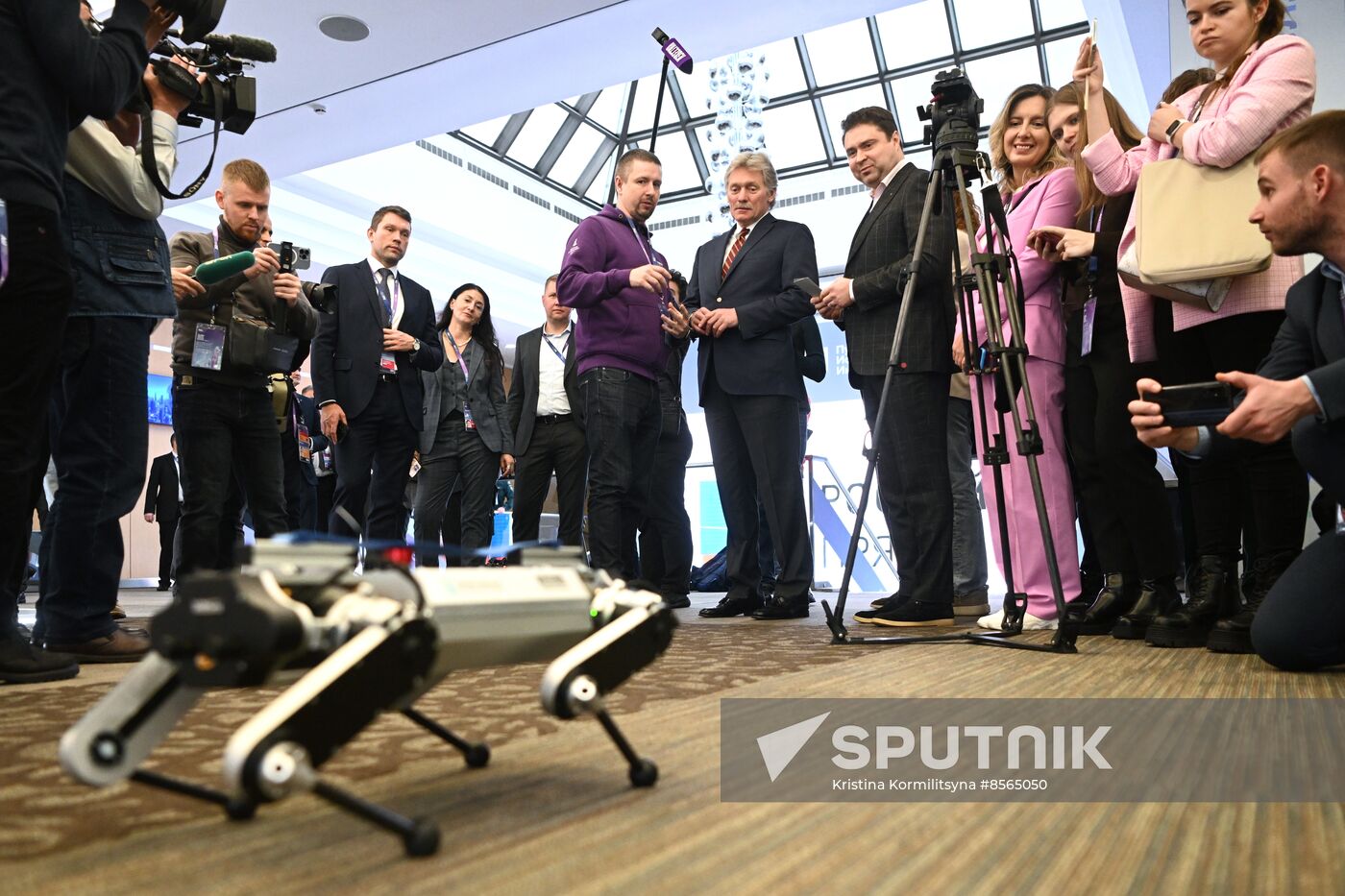 President of Russia Vladimir Putin visited AI Journey Conference