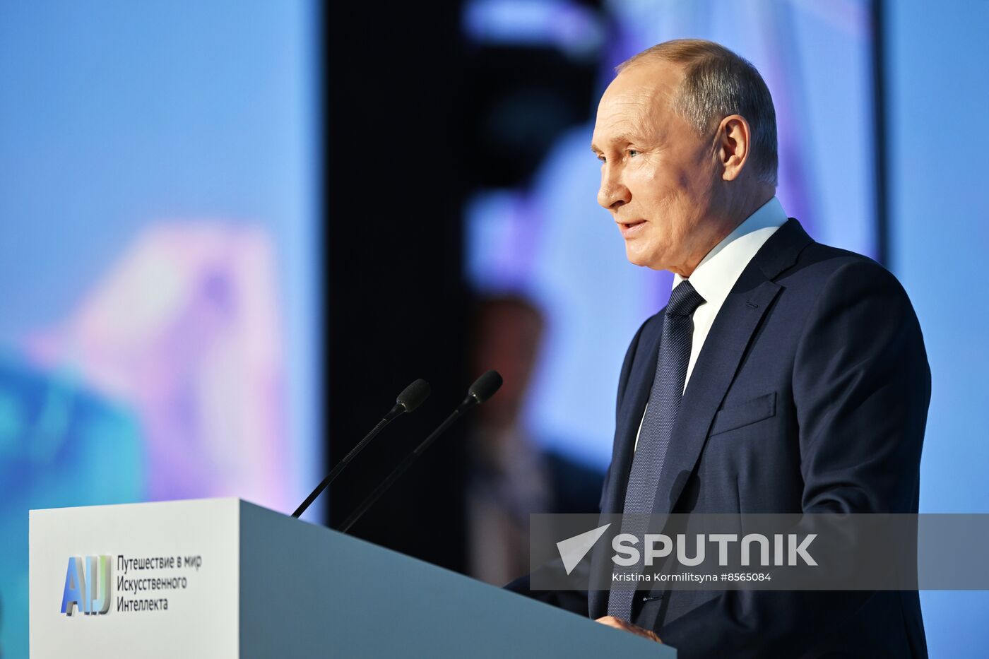 President of Russia Vladimir Putin visited AI Journey Conference