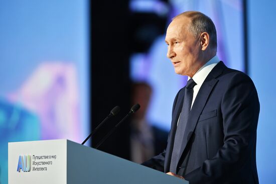 President of Russia Vladimir Putin visited AI Journey Conference