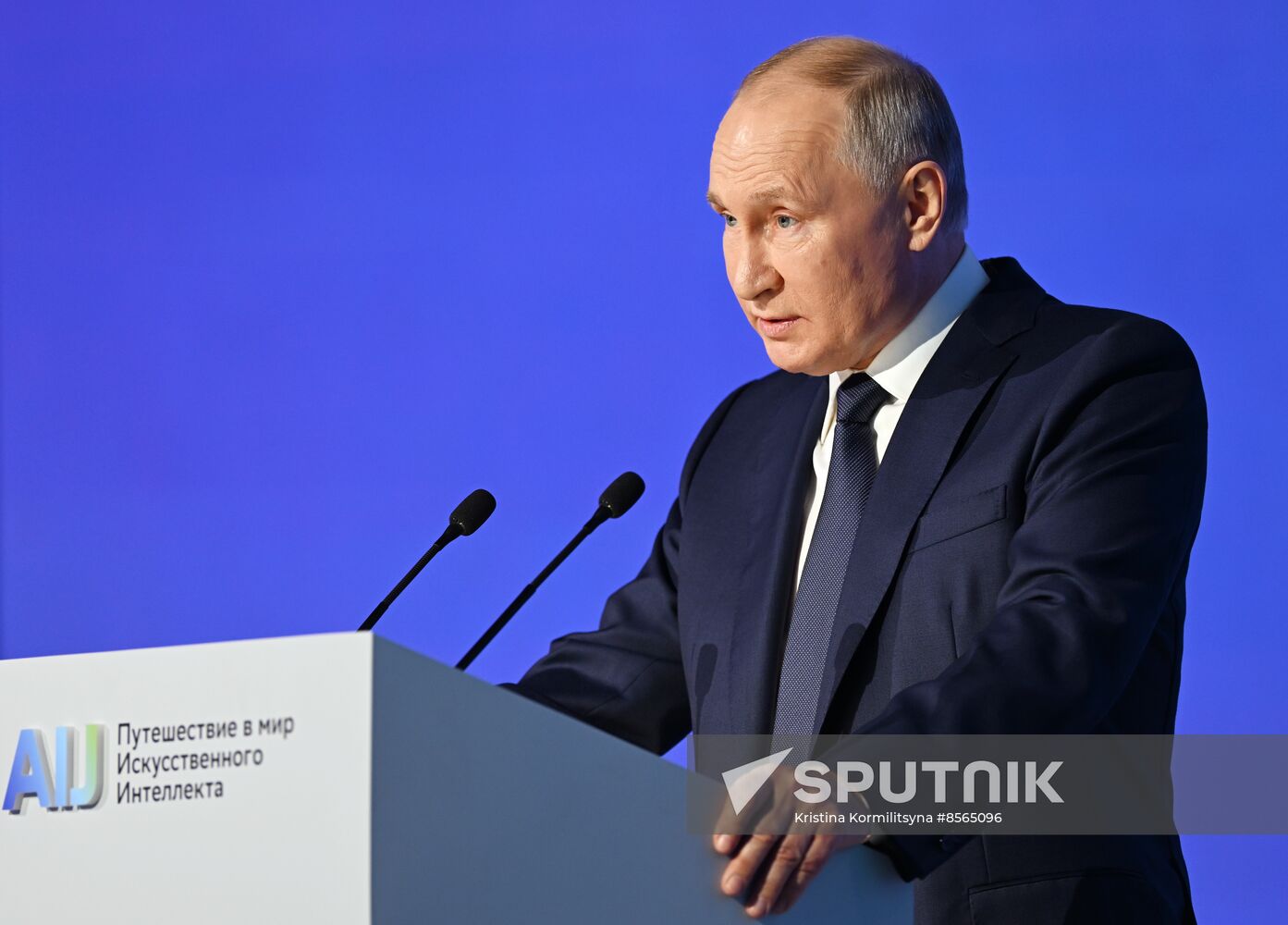 President of Russia Vladimir Putin visited AI Journey Conference