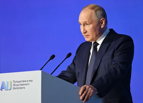 President of Russia Vladimir Putin visited AI Journey Conference