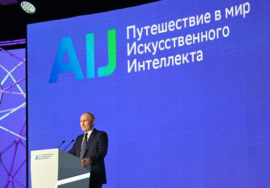 President of Russia Vladimir Putin visited AI Journey Conference