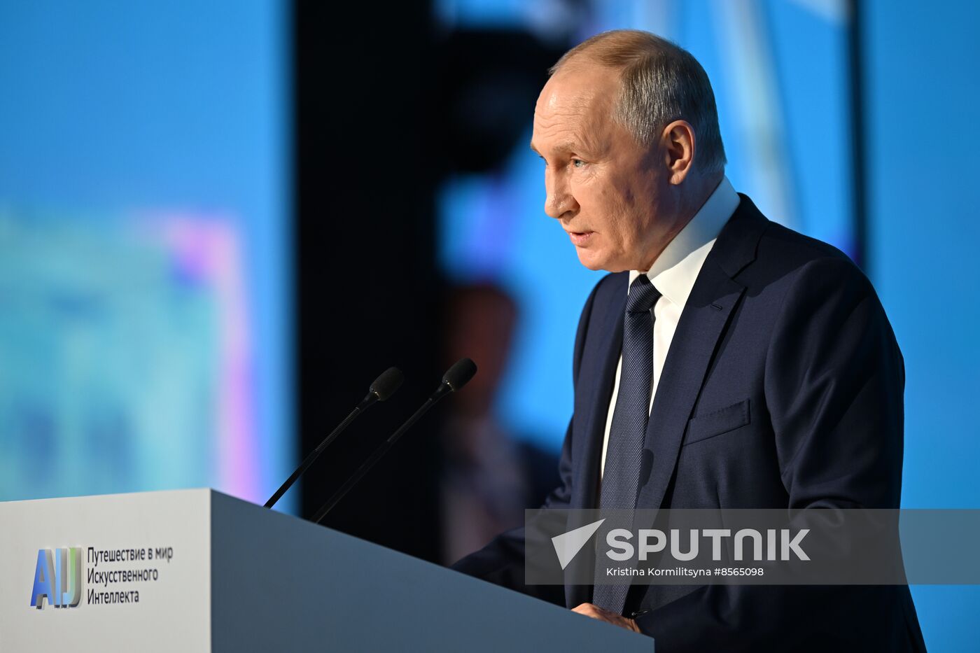 President of Russia Vladimir Putin visited AI Journey Conference