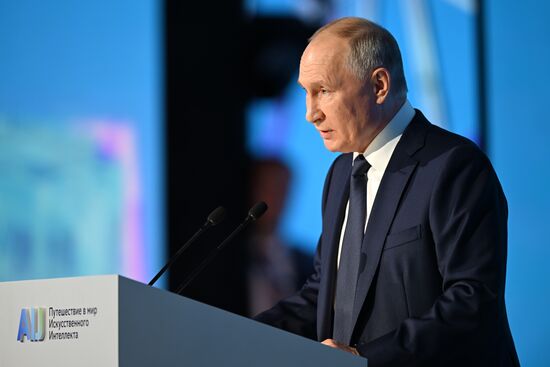 President of Russia Vladimir Putin visited AI Journey Conference