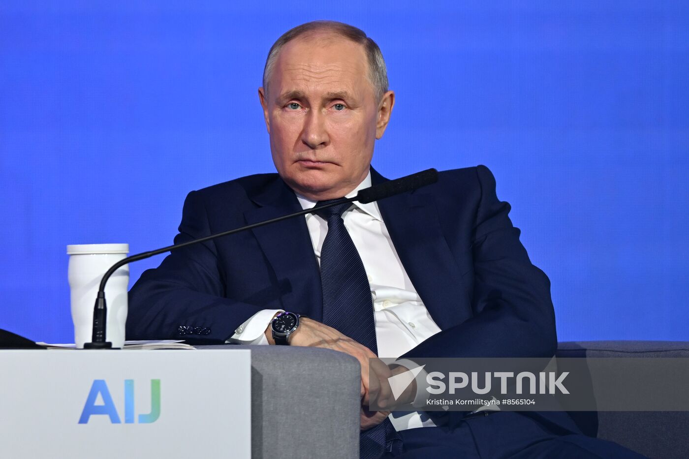 President of Russia Vladimir Putin visited AI Journey Conference