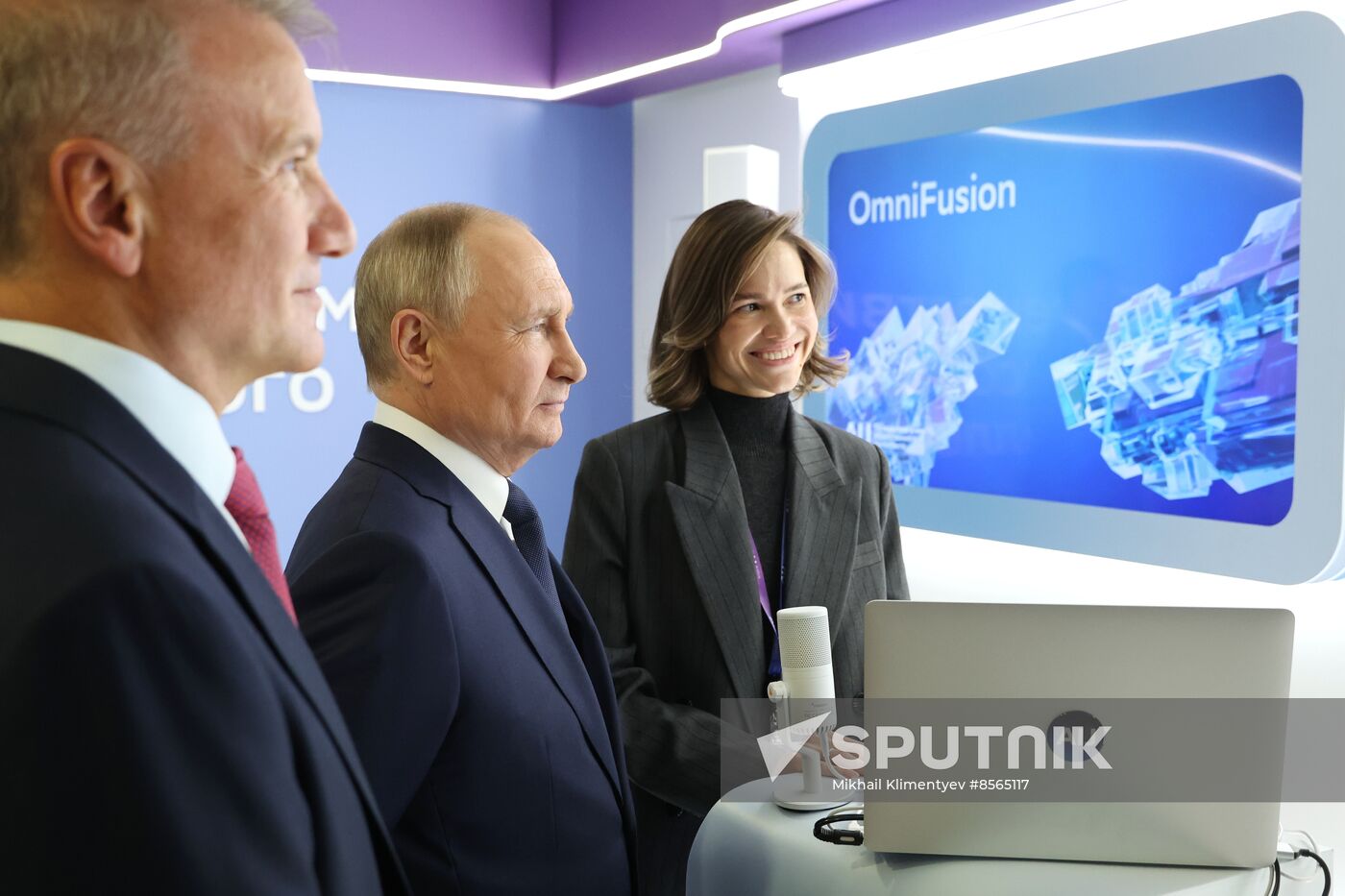 President of Russia Vladimir Putin visited AI Journey Conference