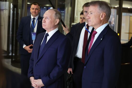 President of Russia Vladimir Putin visited AI Journey Conference