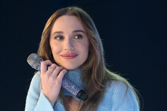 The International RUSSIA EXPO forum and exhibition. Pavilion No. 57. Where Technologies Meet. VK Day. Mia Boyka, singer Location: Russia, Moscow. Author: Alexey Nikolskiy/Sputnik. RUSSIA EXPO. Where Technologies Meet. VK-day