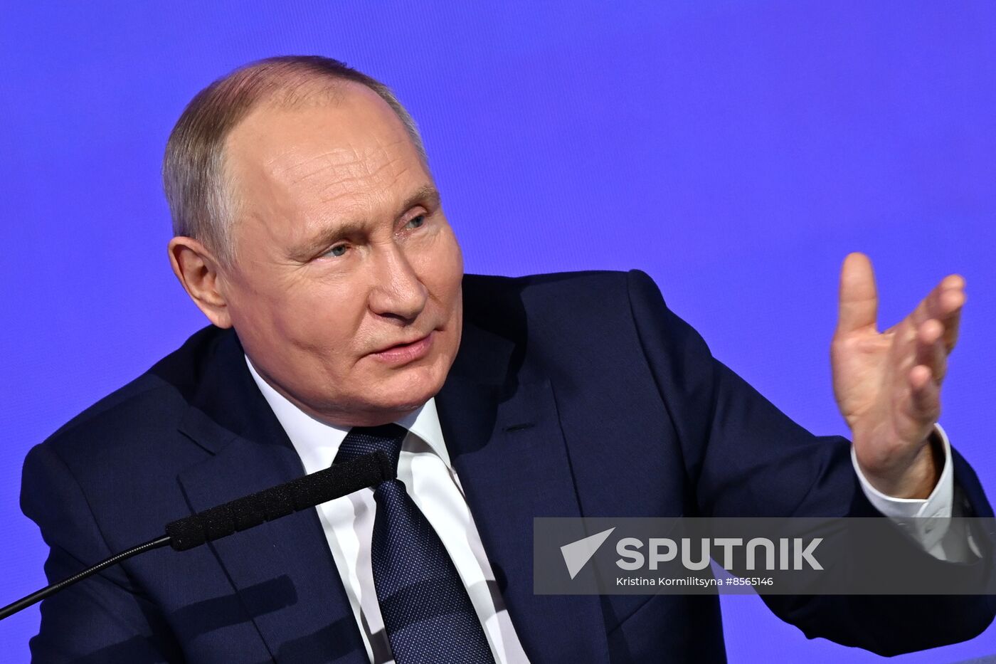 President of Russia Vladimir Putin visited AI Journey Conference