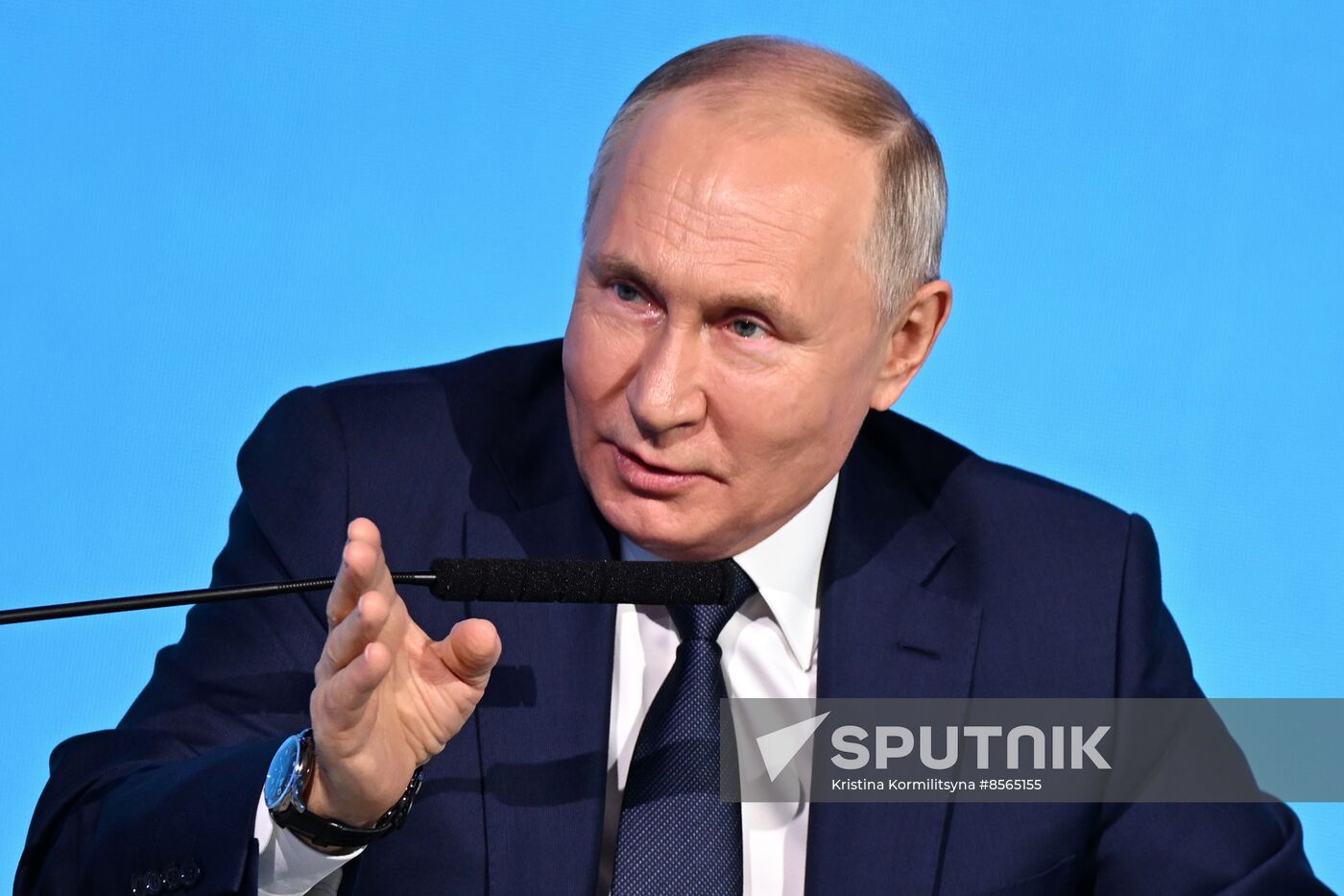President of Russia Vladimir Putin visited AI Journey Conference