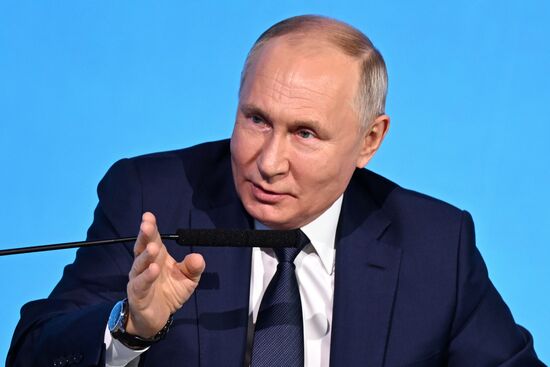 President of Russia Vladimir Putin visited AI Journey Conference