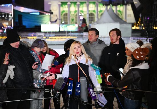 Russia Ice Rink opens at VDNKh