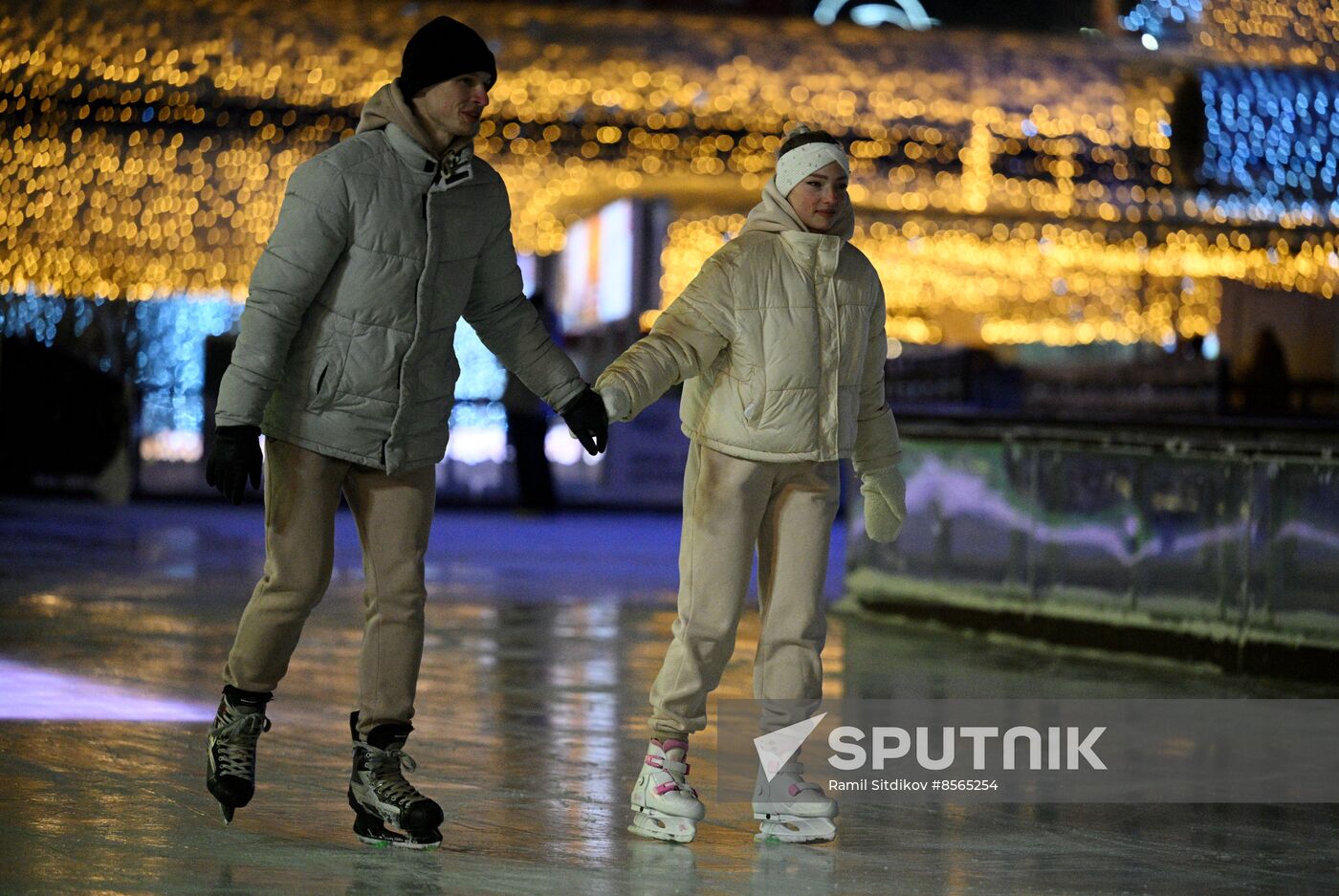 Russia Ice Rink opens at VDNKh