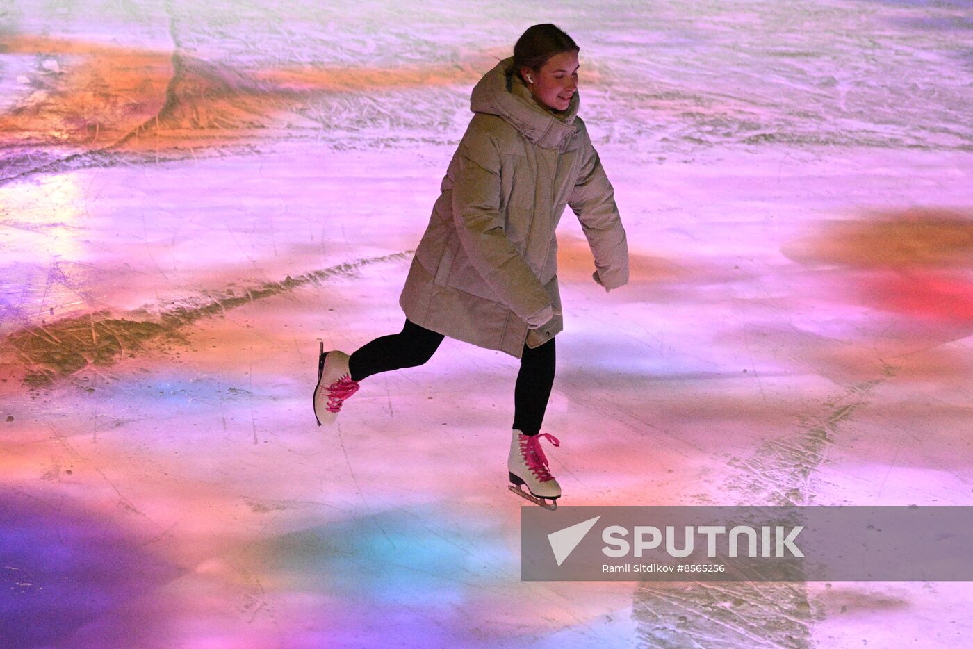 Russia Ice Rink opens at VDNKh