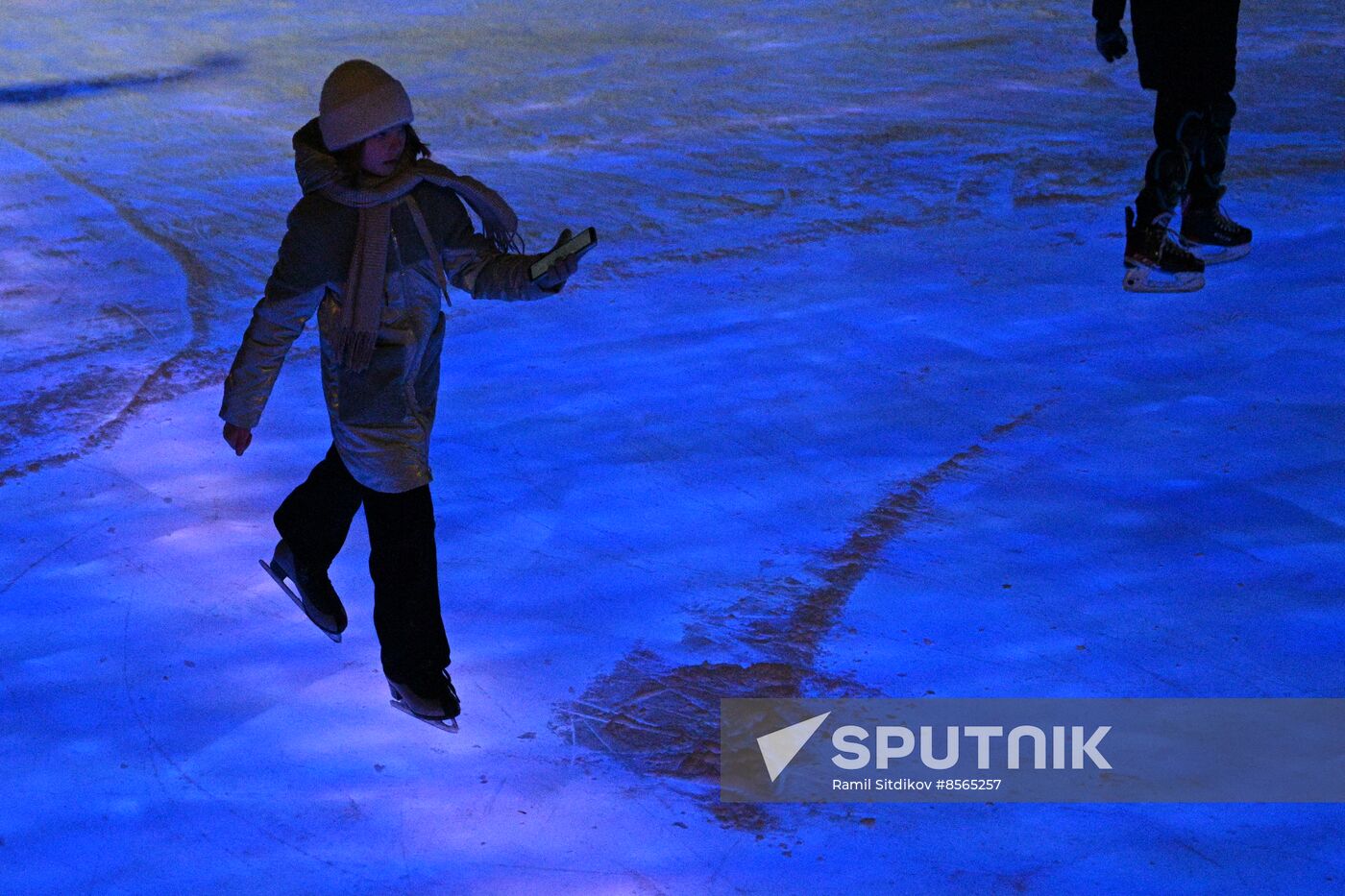 Russia Ice Rink opens at VDNKh