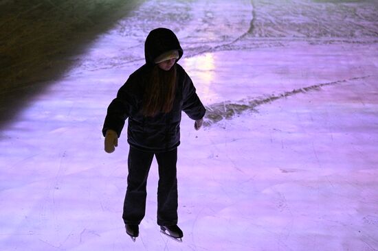 Russia Ice Rink opens at VDNKh