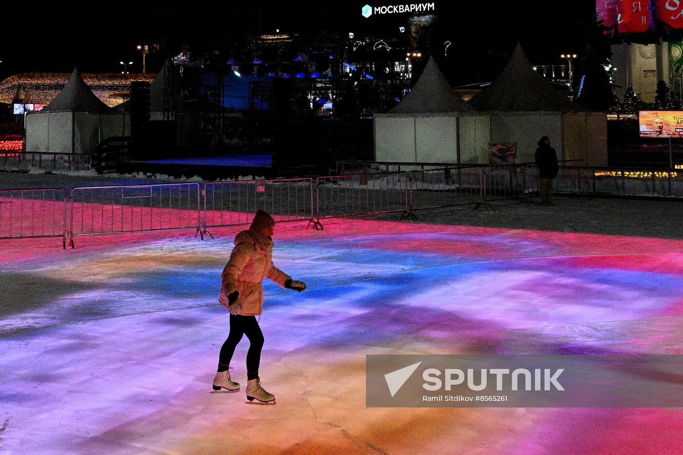 Russia Ice Rink opens at VDNKh