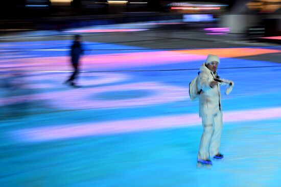 Russia Ice Rink opens at VDNKh