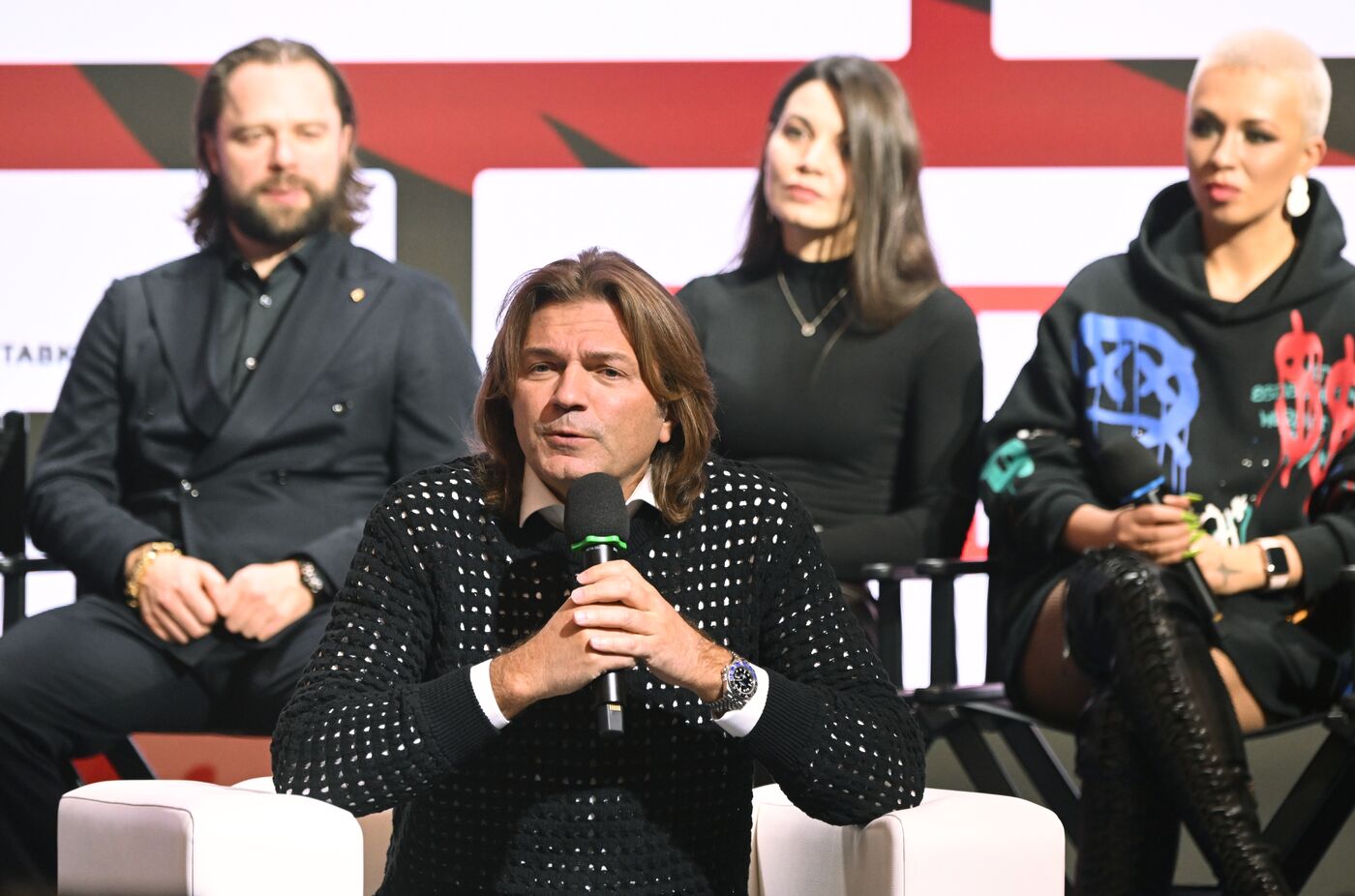 RUSSIA EXPO. Dmitry Malikov podcast and show press brunch