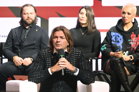 RUSSIA EXPO. Dmitry Malikov podcast and show press brunch