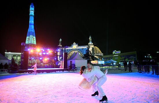 Russia Ice Rink opens at VDNKh