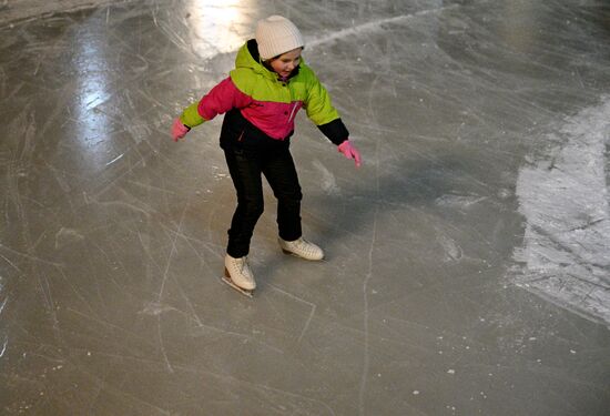 Russia Ice Rink opens at VDNKh