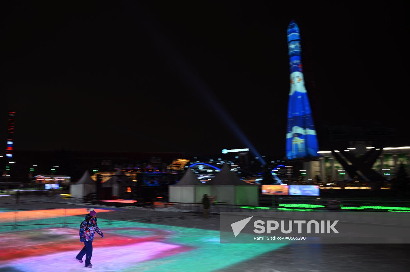 Russia Ice Rink opens at VDNKh