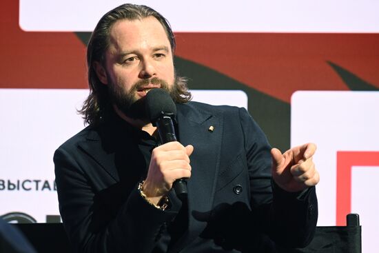 RUSSIA EXPO. Dmitry Malikov podcast and show press brunch