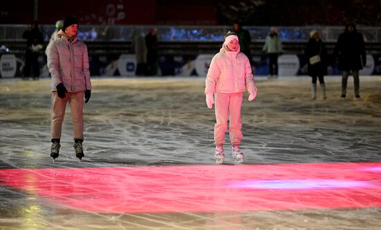 Russia Ice Rink opens at VDNKh