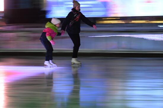 Russia Ice Rink opens at VDNKh