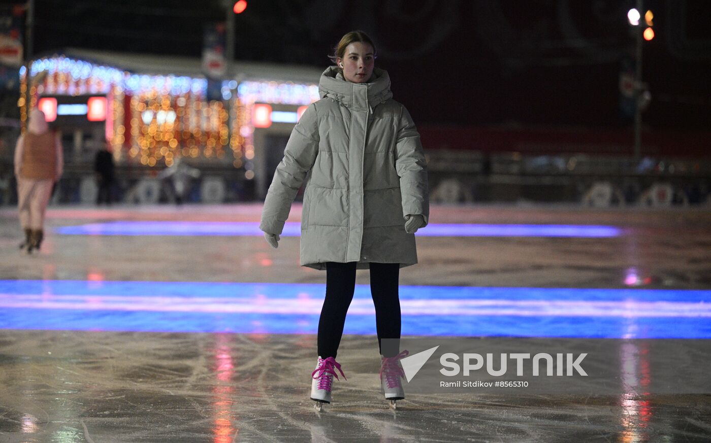 Russia Ice Rink opens at VDNKh