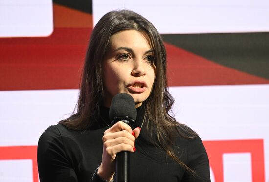 RUSSIA EXPO. Dmitry Malikov podcast and show press brunch