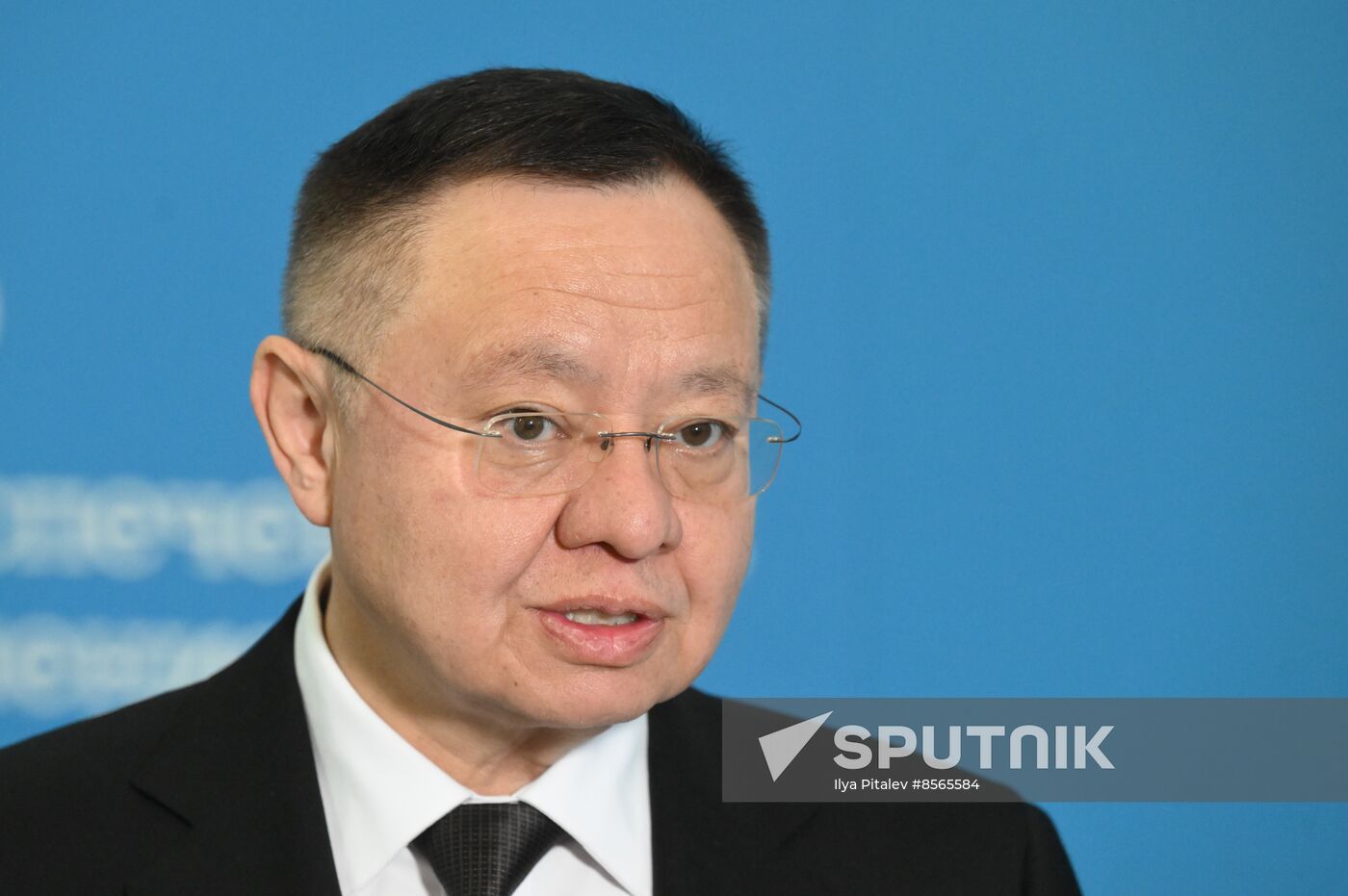 RUSSIA EXPO. Ceremony to open exhibition by Russian Ministry of Construction