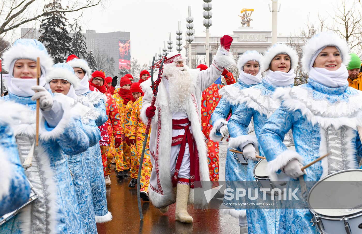 RUSSIA EXPO. Days of Father Frost of Russian peoples: Yakshamo Atya