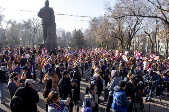Kazakhstan Anti-Violence March