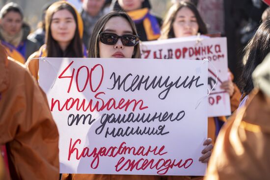 Kazakhstan Anti-Violence March