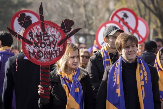 Kazakhstan Anti-Violence March