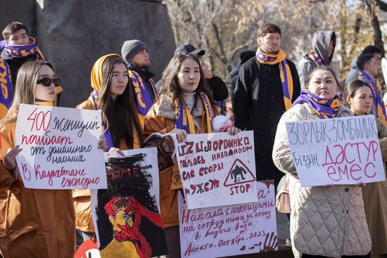 Kazakhstan Anti-Violence March