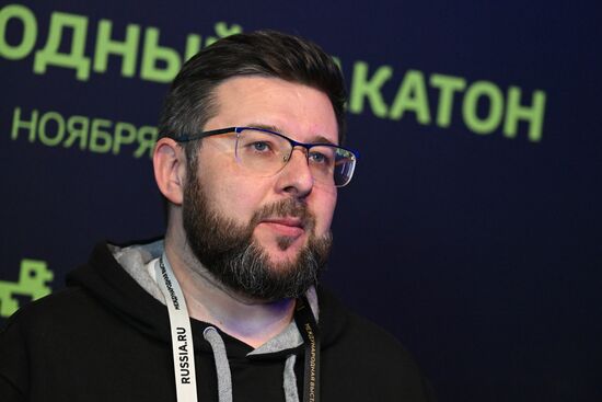 RUSSIA EXPO. Award ceremony for international hackathon project Digital Breakthrough. Season: Artificial Intelligence