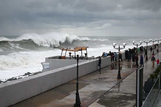 Russia Weather Storm