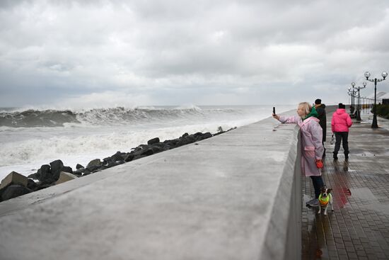 Russia Weather Storm