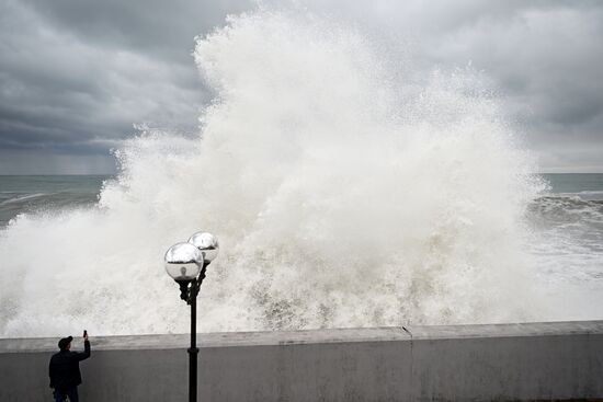 Russia Weather Storm