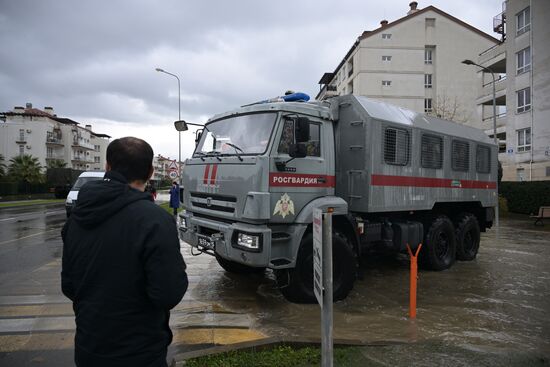 Russia Weather Storm