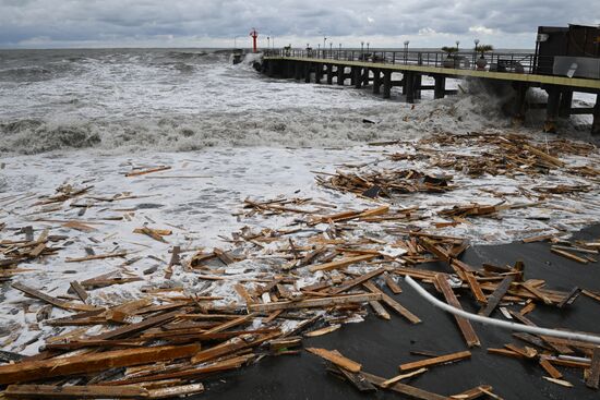 Russia Weather Storm