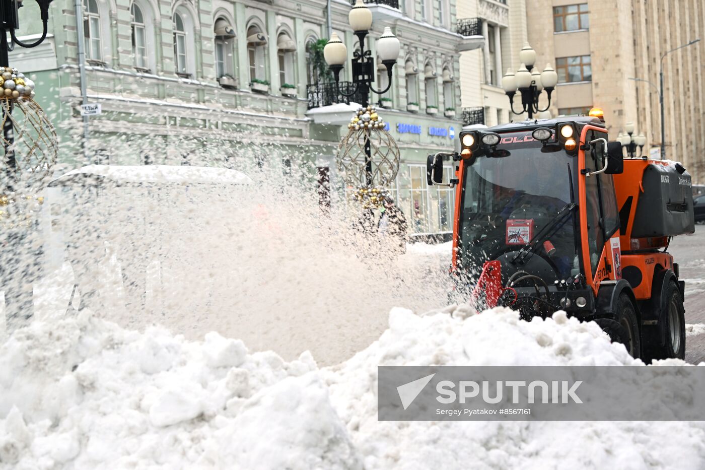 Russia Weather Snowfall