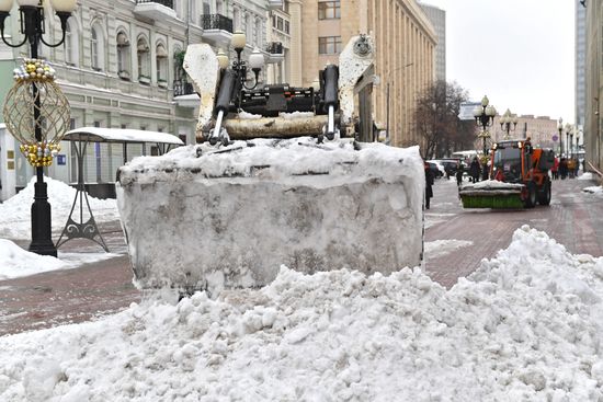 Russia Weather Snowfall